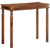 vidaXL Tavolo da Bar 120x60x107 cm in Legno Massello di Acacia tavolo bar vidaXL