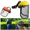 TANIASHOP VISIERA A RETE REGOLABILE MASCHERA PROTETTIVA PER DECESPUGLIATORE TAGLIAERBA