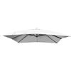 VivaGarden Telo per Ombrellone Pitagora 3x3 in Poliestere m 3x3 Grigio