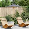 vidaXL Ombrello da giardino Bambù Ombra per Esterni Patio Tenda solare Bamboo vidaXL