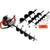 Varan Motors Trivella Termica benzina 3CV 52CC + 3 zoccolo da foratura ( 100 150 200mm), EU2
