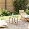 vidaXL tavolo Naturale 40 x 36 cm Legno di pino impregnato vidaXL