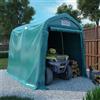 vidaXL Tenda Garage in PVC Verde Capanno Tendone Gazebo Padiglione Ripostiglio vidaXL