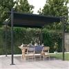 vidaXL Pergola da Giardino con Tetto Retrattile Colori Diversi 3x3 m/4x3 m vidaXL