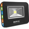 aipiy FARO LED FARETTO ALTA LUMINOSITA' LUCE BIANCA IMPERMEABILE CONCHIGLIA 20W IP66