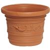Telcom Vaso NPA Prestige tondo d.40xH30 cm impruneta in resina decorato arredo g