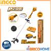 INGCO DECESPUGLIATORE 40V CON 2 BATTERIE 4,0AH INGCO