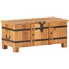 vidaXL Baule 90x40x40 cm Massello di Acacia Cassone Portaoggetti Cassapanca vidaXL