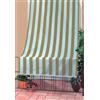 F.LLI CARILLO Tenda da sole tenda antimosche 140x300h cm Bianco/Beige ID1840