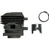 Sermac Cilindro e Pistone Decespugliatore Kawasaki TH34-Ø37mm-Rif.11005-2140-Adattabile