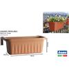 Bama Fioriera Rondine Regol. cm 60 Terracotta 30218