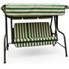 Xtra Cuscino per Dondolo da Giardino 180x54x7 cm Verde