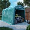 vidaXL Tenda Garage in PVC Verde Capanno Tendone Gazebo Padiglione Ripostiglio vidaXL