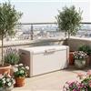 KIS Cassapanca contenitore Baule da esterno 118x49x55 cm Beige - Gulliver