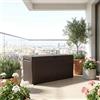 KETER Cassapanca contenitore Baule da esterno in Resina 117x45x57 cm Marrone