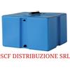 GIURGOLA CISTERNA SERBATOIO ACQUA 300 LITRI LT ORIZZONTALE PARALLELEPIPEDO BASSA ESTERNO