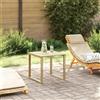 vidaXL tavolo Naturale 50,5 x 50 46 cm Legno di pino impregnato vidaXL