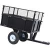 vidaXL Rimorchio Ribaltabile Tosaerba da Giardino Carico 150kg Carretto Traino vidaXL