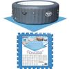 Bestway Protezioni per Pavimenti di Piscine 8 pz Blu 58220 Bestway