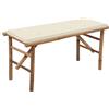 vidaXL Giardino con Cuscino Diversi Colori 120 x 50 x 3 cm/120 x 50 x 7 cm vidaXL