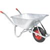 vidaXL Carriola 90 L 150 kg in Acciaio Zincato e Plastica carriola di plastica vidaXL