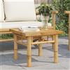 vidaXL Tavolino da Salotto 110x55x35 cm in Bambù tavolino da soggiorno vidaXL