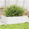 vidaXL Fioriera da Giardino 90x60x23 cm in Legno Massello di Pino fioriera vidaXL