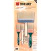 Toro Group Pennello per Pittura Set 3 Pennellesse + Pennello Ovalino n°6 S/550