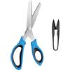 Forbici Dentate, Set Di Forbici Zig Zag Professionali, Forbici Segate per Taglia