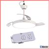 melchioni family Ventilatore da Soffitto con Luce LED Telecomando Pale Invisibili Melchioni mf250