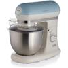 Ariete 1588 Impastatore Vintage Planetaria Per Pane, Bianco Blu & 413, 2400W