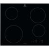 Electrolux Piano Cottura 4 Fuochi a Induzione 60 cm Nero Serie 300 KIB60424CK
