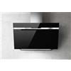 Elica Cappa Cucina Aspirante Parete 90 cm Nero - PRF0116967 Majestic BL/A/90