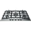 Hotpoint Ariston Piano cottura 5 Fuochi incasso a gas L 75 cm Inox PCN751T/IX