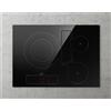 Elica Piano Cottura Induzione 3 Fuochi PRF0184551 NIKOLATESLA FIT 3Z BL/A/72