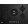 BEKO HILW 75222 S Piano Cottura da Incasso 75CM Cristallo Nero 5 Fuochi