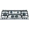 Ariston Hotpoint ARISTON PHN962TS/IX Piano Cottura a Gas ad Incasso 6 Fuochi Colore INOX