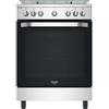 Hotpoint ariston HOTPOINT-ARISTON HS68G8PHX/E/1 CUCINA 4FUOCHI GAS FORNO ELETTRICO 78L 60X60
