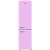Akai Frigorifero Combinato 250 lt Classe F Rosa Statico Vintage CLASS300KPK