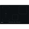 Indesit IB21B7NE Piano Cottura Induzione 4 Zone Vetroceramica Nero Push&Go 77x51