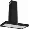 SILVERLINE 3170.9.733.06 Cappa Filtrante a Parete Classe A Nero cm 90x50