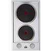 Beko Piano Cottura Elettrico 2 Fuochi 30 cm colore Inox HDCE 32201 X