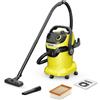 Karcher Bidone aspiratutto karcher wd5 senza sacco con filtro professionale 25 litri