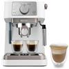 Does not apply Stilosa EC260.W, Macchina Da Caffe per Polvere O Cialde E.S.E., Sistema Latte Ma
