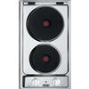 De Longhi Piano cottura elettrico incasso 2 Fuochi 30 cm Inox I 23-1 ER Domino