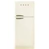 Smeg FAB50RCRB5 Frigorifero Panna con maniglie in ottone anticato Anni'50 Cernie