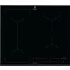 Electrolux Piano Cottura Induzione 4 Fuochi 60 cm Vetroceramica Nero EIL63443