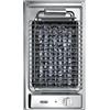 De'Longhi DE LONGHI DOMINO BQI 13-2 Piano Cottura Barbecue Elettrico Acciaio Inox cm 30