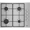 Beko Piano Cottura 4 Fuochi a Gas 60 cm Inox HIGG641C3SX