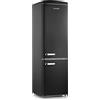 Severin RKG 8918 Frigorifero RETRÒ Combinato Nero Classe D 244 Litri